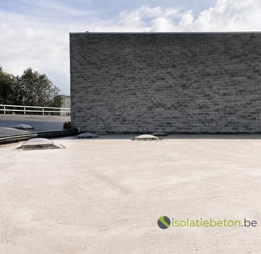 Hellingsbeton, schuimbeton renovatie