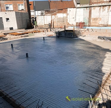 fundering werkvloer schuimbeton