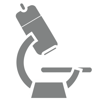 Icono de microscopio simbolizando técnicas avanzadas en medicina estética