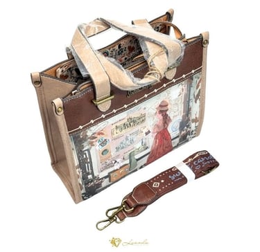 sac sweet candy fille piano vintage rose