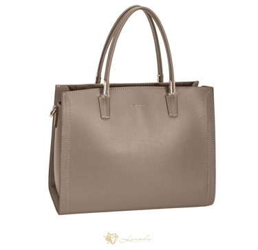 sac à main David Jones Élise taupe – élégant et structuré pour femme à Genève