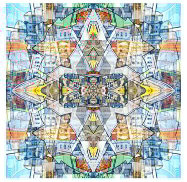 DeConstructed Photography, Abstract art, abstract photography, Construction site, 