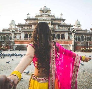 pre wedding shoot at almert hall jaipur