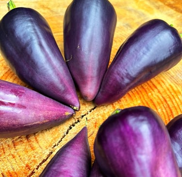 VIOLET SPARKLE SWEET PEPPER | Crisp texture and mild flavour
