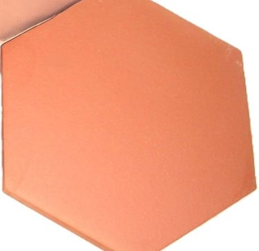 Tomette mecanique hexagonale