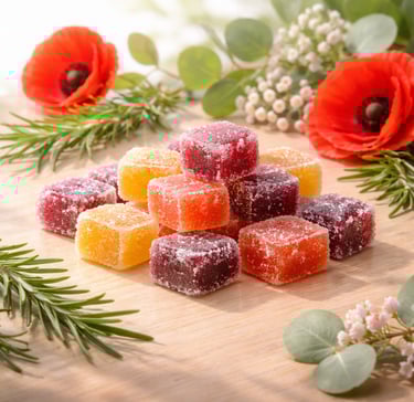 pâtes de fruits médicinales