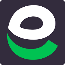 a green and white easypaisa logo with a green arrow