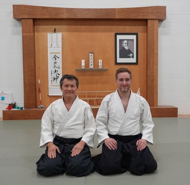 Josh with his master Tomohiro Ishikawa 2023