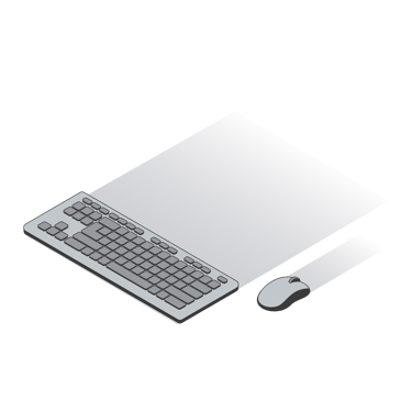 Graphisme clavier et souris par genecis studio tours graphiste