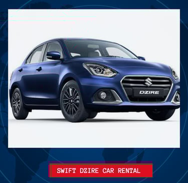 swift Dzire Taxi service in Allahabad