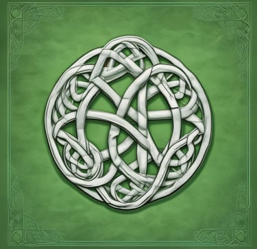 red rope on three branch