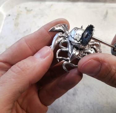 ponçage de la pièce