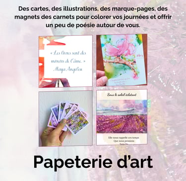 papeterie art carte magnet illustrations cadeaux carnets