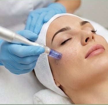 Facial Rejuvenation Microneedling