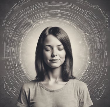 pink and green abstract art