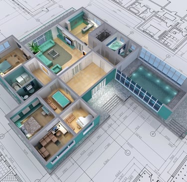 3D architectural rendering in San Fernando Valley