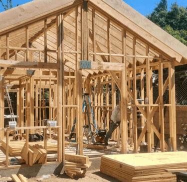 ADU construction in San Fernando Valley for backyard living space and garage conversions