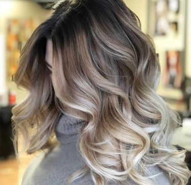 #HairByPaulineMarie #DesertGlow #Highlights #LuxurySalon #IndianWellsHair #BehindTheChair 