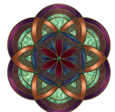 Logo flor de la vida
