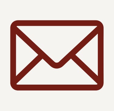 Ícone representando e-mail para contato.