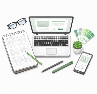 La création de votre site se fait dans un cadre simple et structuré.