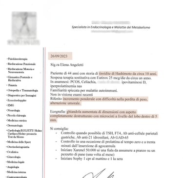 Esame Ecografico Settembre 2023