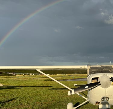 Avion Rêves de Ciel à l'étape de Perpignan de Rêves de Gosse 2024