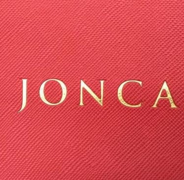 Elegant metallic sheen from foil stamping, a premium finish for custom promotional bags.