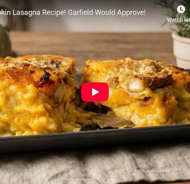 Video ricetta lasagna di zucca