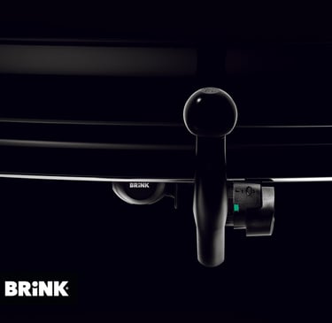 Brink towbar close-up showing high-quality towbar fitting equipment.