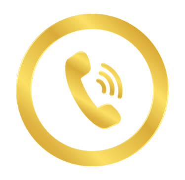 golden phone symbol