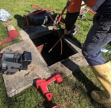 plumber unblocking drain in Mount Martha