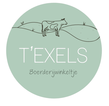 Het logo van T'Exels Boerderijwinkeltje 