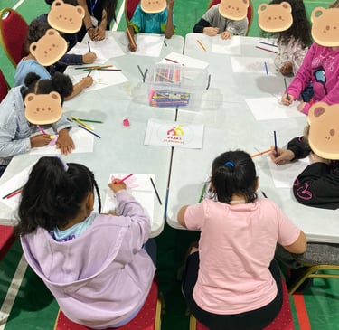 Sandwell Free Kids HAF Camp drawing