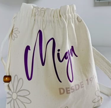 Bolso manos libres estampado