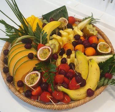 Corbeille de fruits frais