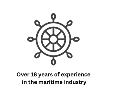 Experience in maritime industry icon