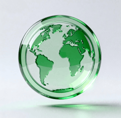 Icon of a globe, representing King Fly's tariff-friendly global solutions.