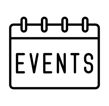 an icon for events calendar