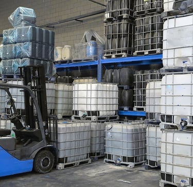 EMPILHADEIRA REMOVENDO PALLETS