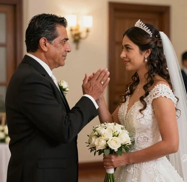 A man and a woman standing next to each other