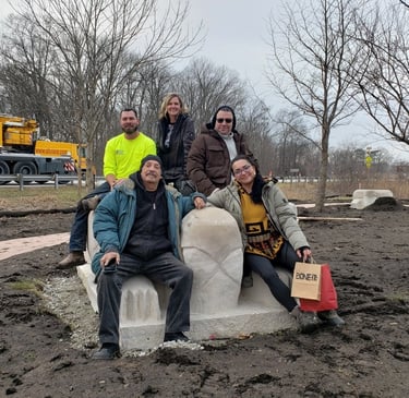 Foto grupal Staff Indiana Dunes, Roman Villareal y Frank Diaz