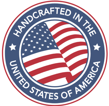 Handcrafted in the United States of America badge