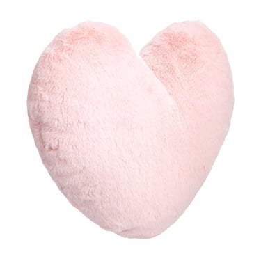 Pink Heart Decorative Pillow