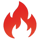 Fire icon for popular UK finds categories section