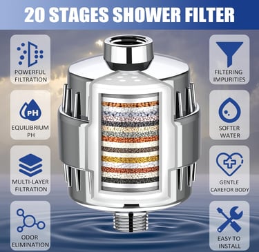 a water filterer with a picture of a water filterer