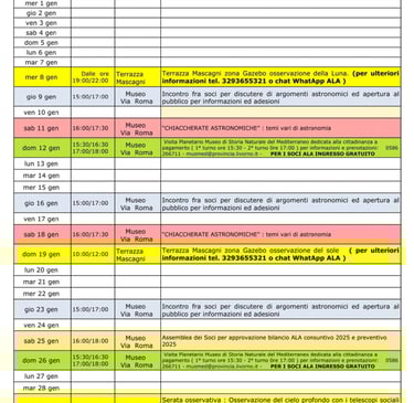 Fai click per andare al programma