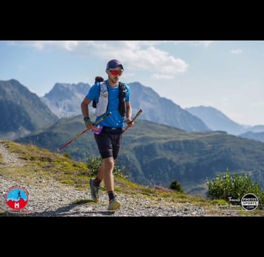 Athlète de Trail Running entrainé par l'agence TiSomé Outdoor