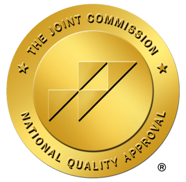 a gold medal medal for the joint Commission. Gold Standard Certification for , quality treatment