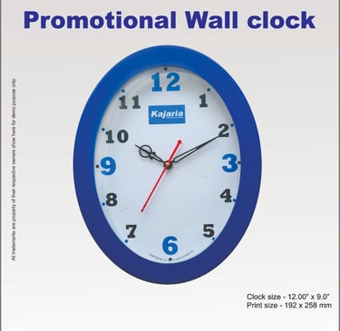 Corporate wall clock manufactured in Delhi NCR